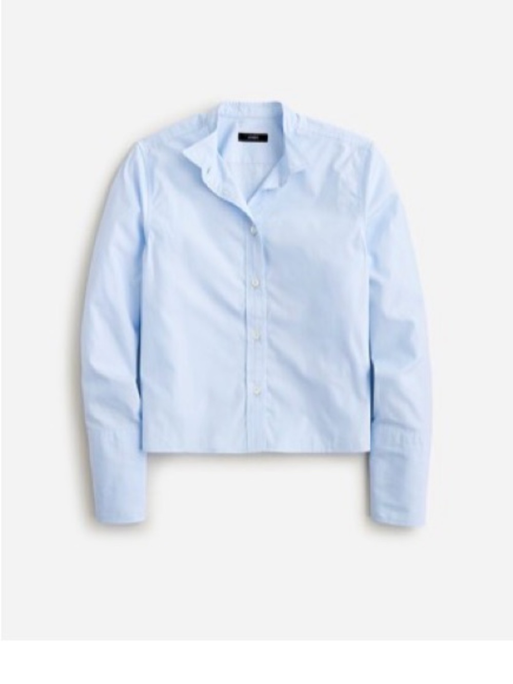 J Crew Thomas Mason Women’s Light Blue Dress Shirt - Classic Button-Down
